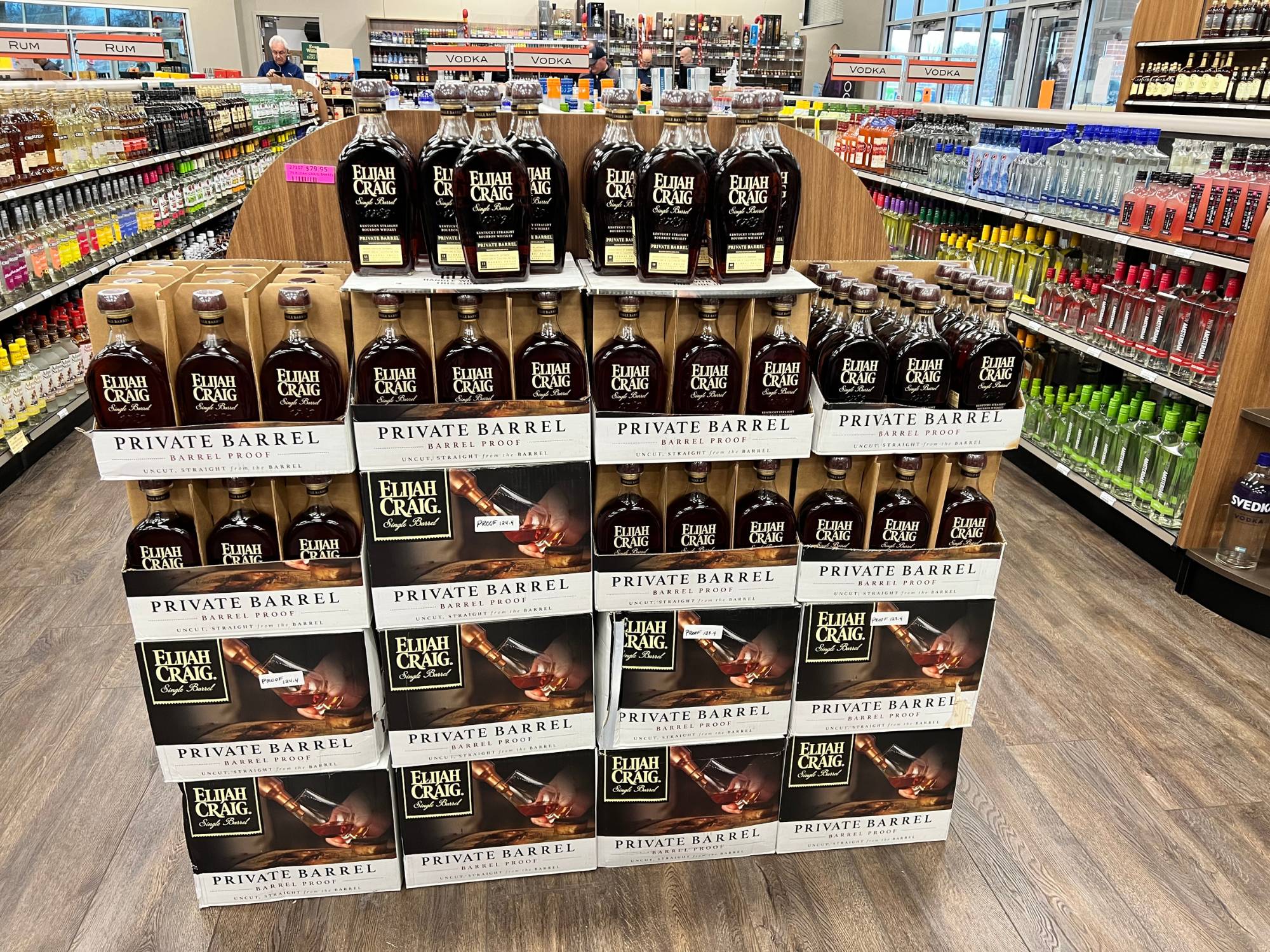 Another image of preparing for bourbon lottery