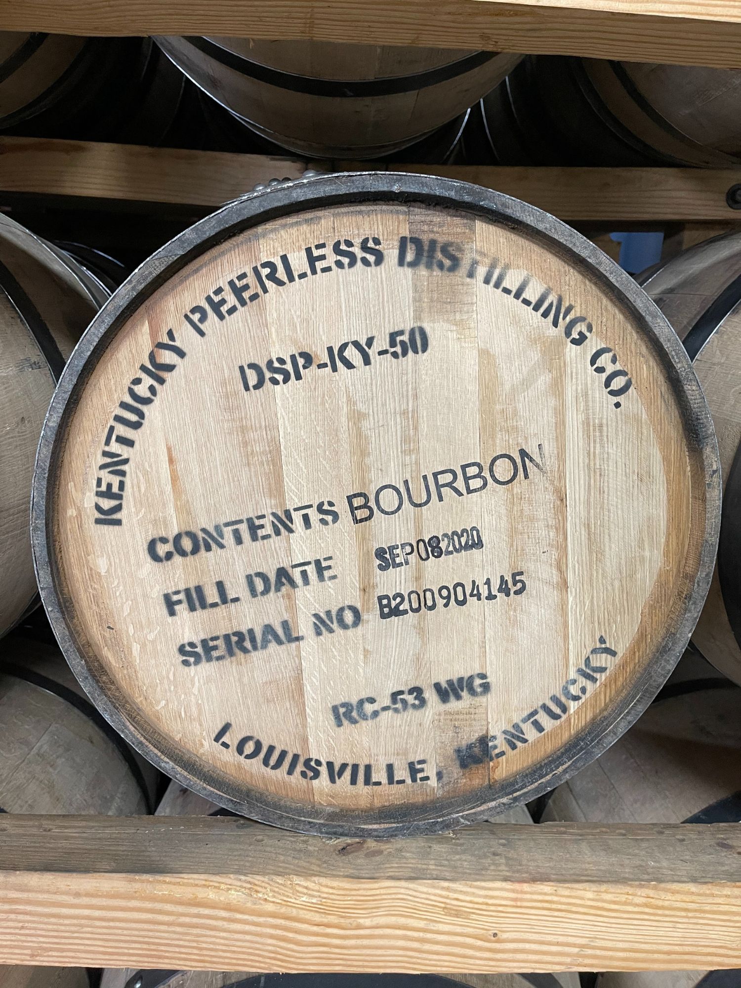 Barrel at Peerless