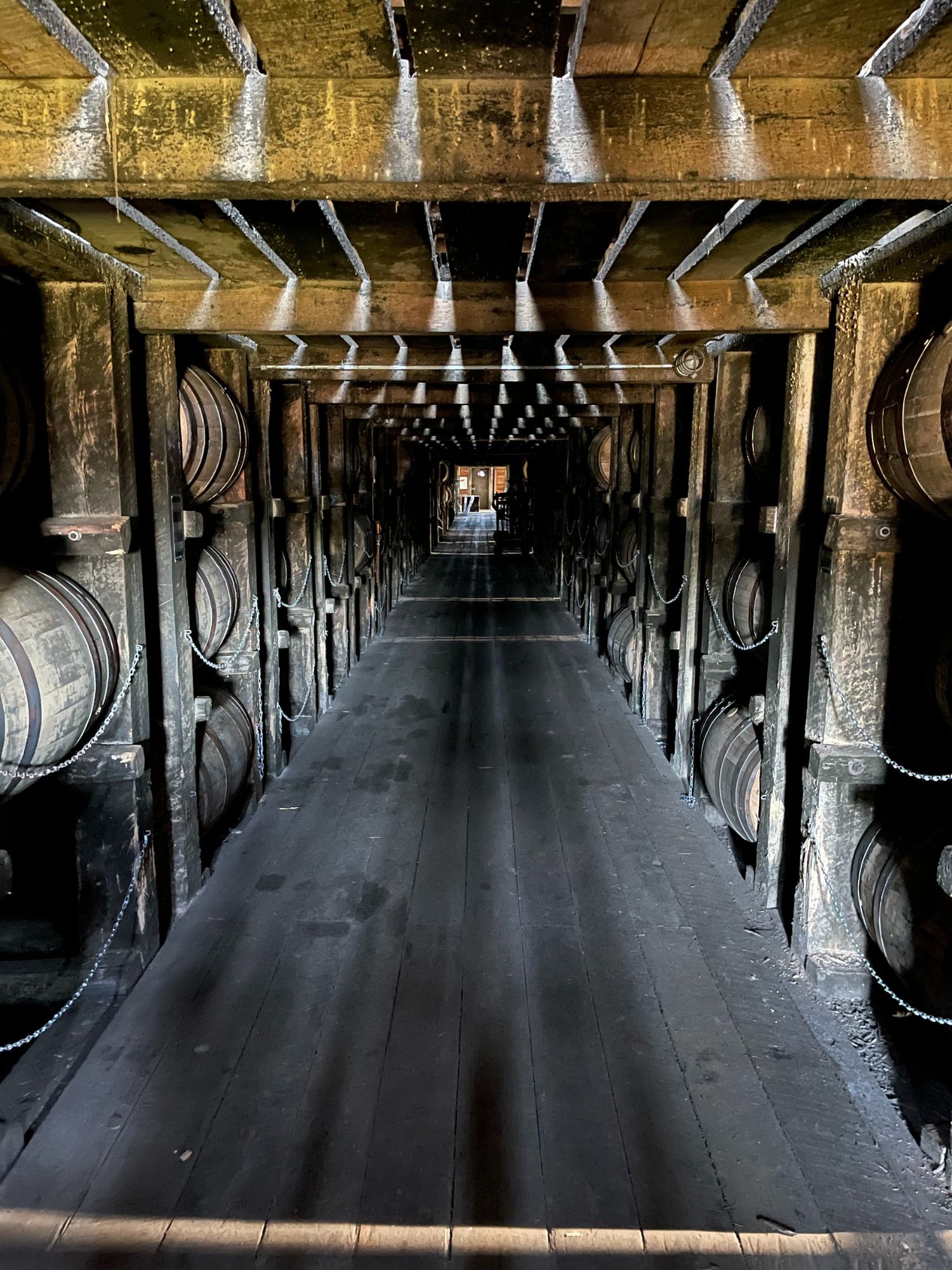 Inside the Rick House at Heaven Hill DIstillery